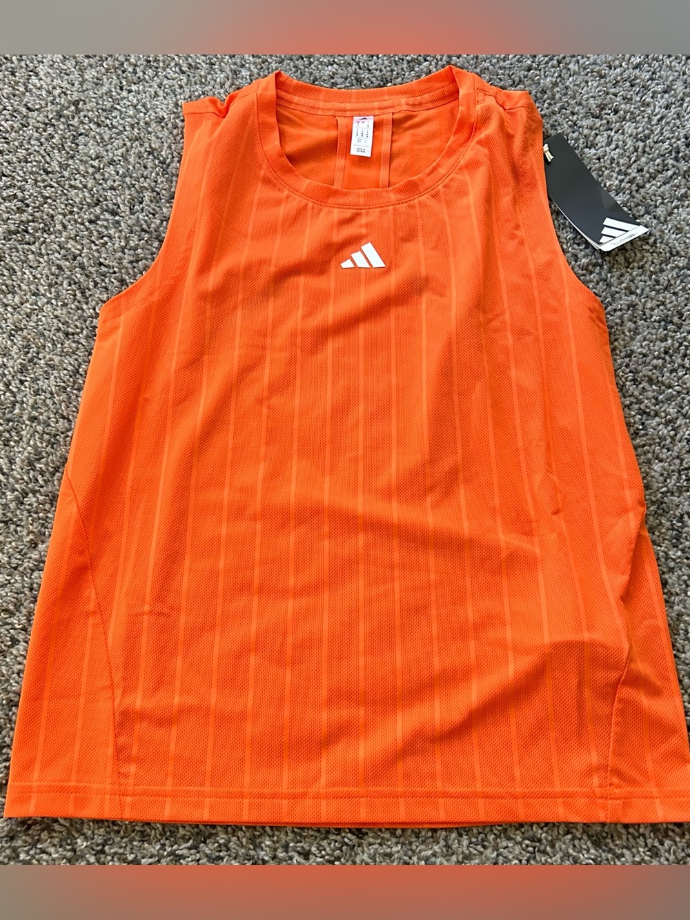 Adidas Tennis Climacool+ Tank Pro Orange Womens Size Small KG3682